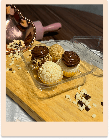 Logo da Confeitaria Doces da Panda